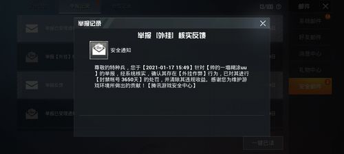 如何识别和防范和平精英游戏中的外挂行为